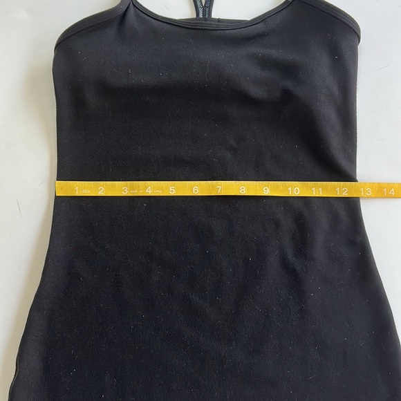Women’s lululemon racerback fitted tank black size 4 - Picture 9 of 11